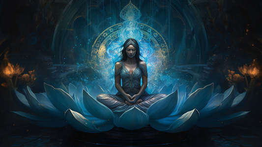 Discover the calming and relaxing properties of Blue Lily (Nymphaea Caerulea) to enhance your mindfulness practice