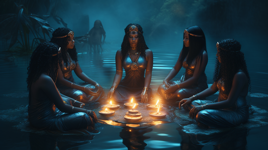 Blue Lily and its profound role in spiritual practices, including women's circle and men's circles.